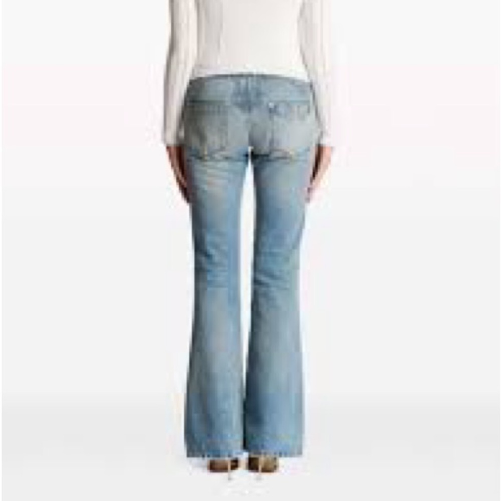 Joe's Jeans Light Wash Flare Wide-Leg Jeans